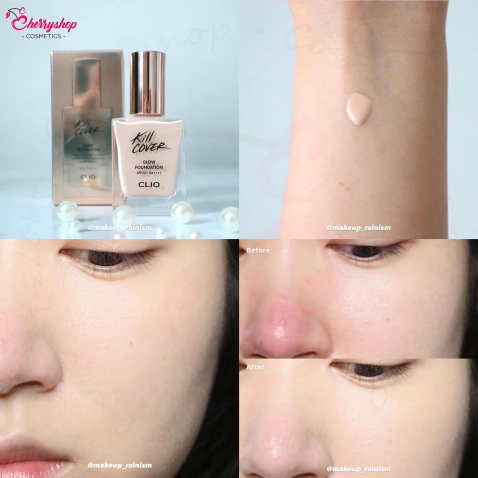 Kem nền Clio Kill Cover founwear foundation Mini