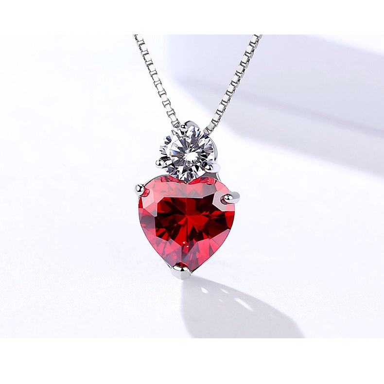 Bộ trang sức Love bạc ý 925 pha lê Swarovski