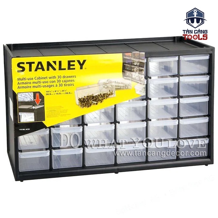 Hộp Đựng Linh Kiện Tiện Ích 30 Ngăn Stanley 1-93-980