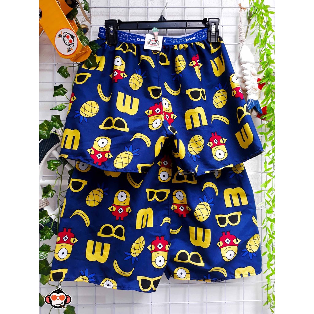 Quần Đùi Nam Lưng Xì  - Ngủ Nam, Mặc nhà thoải mái thoáng mát - Mẫu Họa tiết