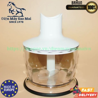 Phụ kiện máy xay Braun MQ5035 - Bộ cối xay thịt thực phẩm dùng được MQ5000 MQ5045 MQ3035 MQ5235