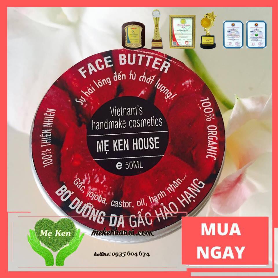 KEM DƯỠNG DA MẶT GẤC CHỐNG NẮNG HẢO HẠNG - MẸ KEN