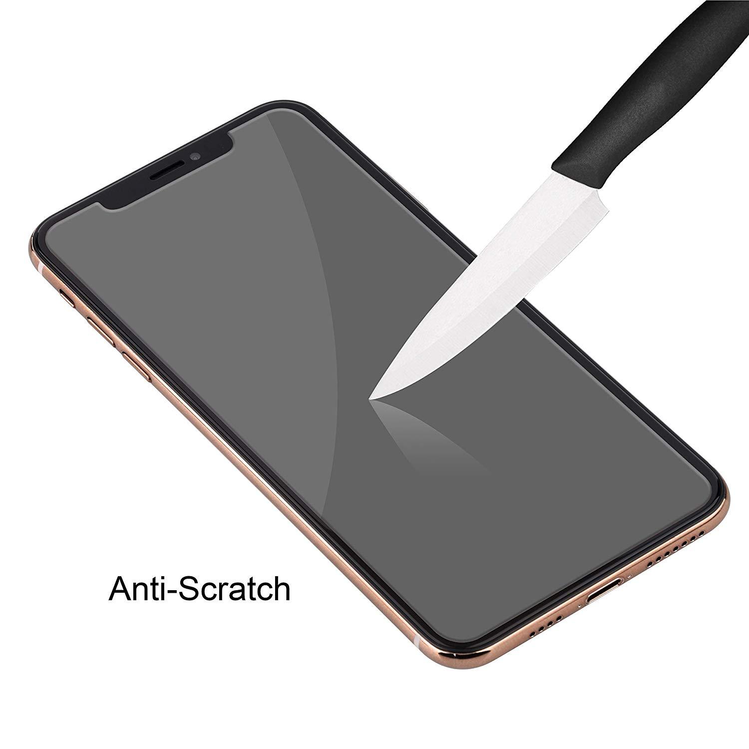 Bảo vệ màn hình cho iPhone 12 11 pro XR XS MAX 7 8 plus (Bảo hiểm toàn phần) ， Bảo vệ màn hình bằng kính cường lực chống gián điệp Elecshion cho iPhone 11 / XR (6.1 ''), Không bong bóng