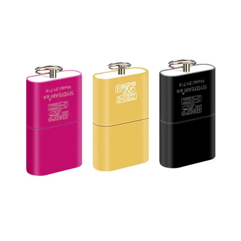 Đầu Đọc Thẻ Nhớ Mini 2.0 Bằng Kim Loại Chuyên Dụng Cho Xe Hơi