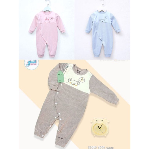 Goodmama_ Body Goodmama nỉ mỏng siêu đẹp cho bé 0-9M