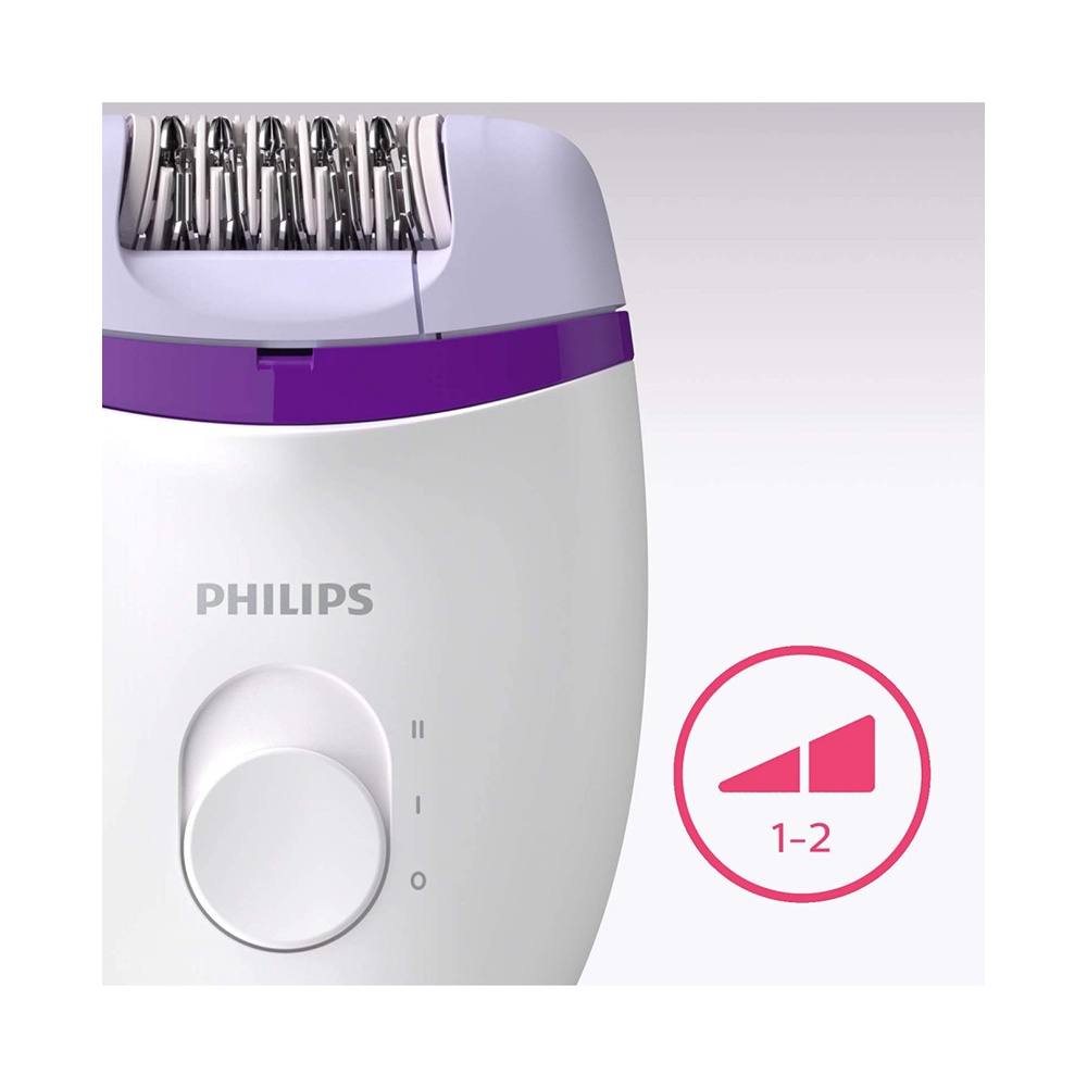 Máy nhổ lông Philips BRE275/00 tại nhà tiện lợi đi kèm 4 phụ kiện, nhập Đức chính hãng