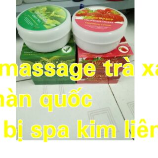 Kem massage trà xanh dâu hàn quốc