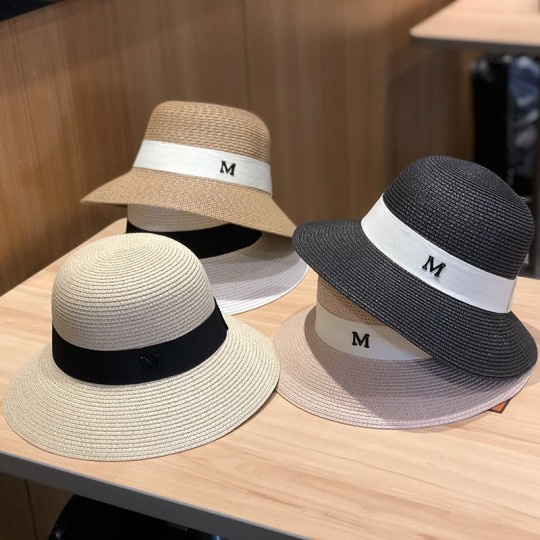 [5❤️][FREESHIP] MŨ VIỀN CHỮ M - NÓN RƠM KHÂU TAY ĐI BIỂN KIỂU LƯỚI DÂY CHỮ LOVE [HCM]