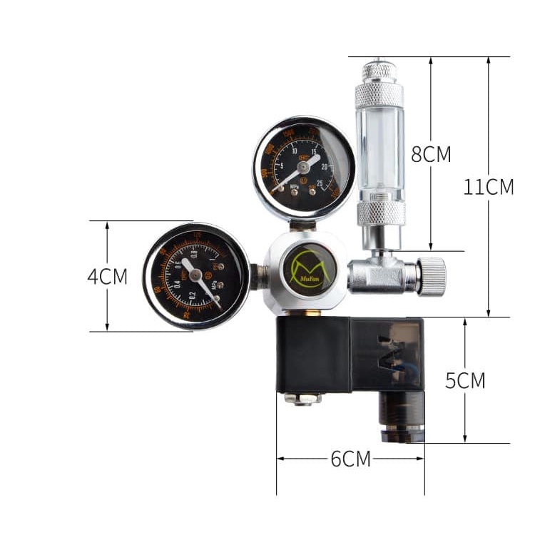 Combo Bình CO2 Sắt 3kg