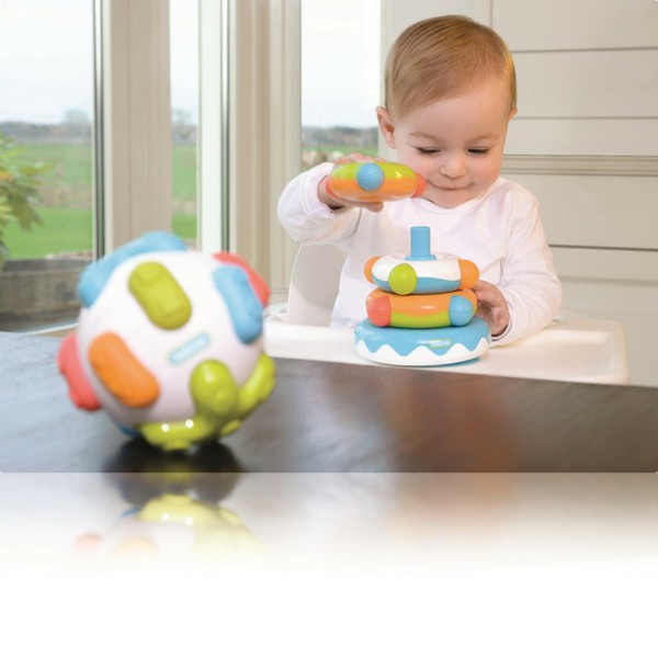 Đồ chơi Chú hề lắp ráp cơ bản kidsme, 9283 - Từ 6 tháng tuổi C271