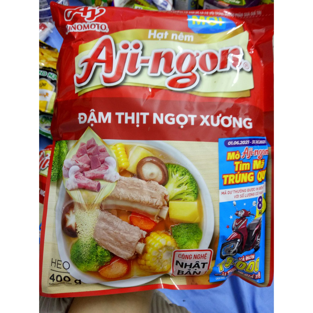 Hạt nêm Aji-ngon, gói 400g