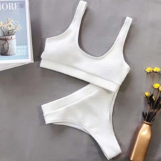 Bikini Màu Trơn Có Đệm Mút Gợi Cảm