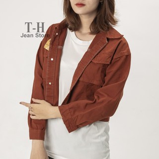 Áo khoác kaki nữ túi hộp nhiều màu sắc, áo kaki nữ trẻ trung, cá tính AKG21 Oppashop1