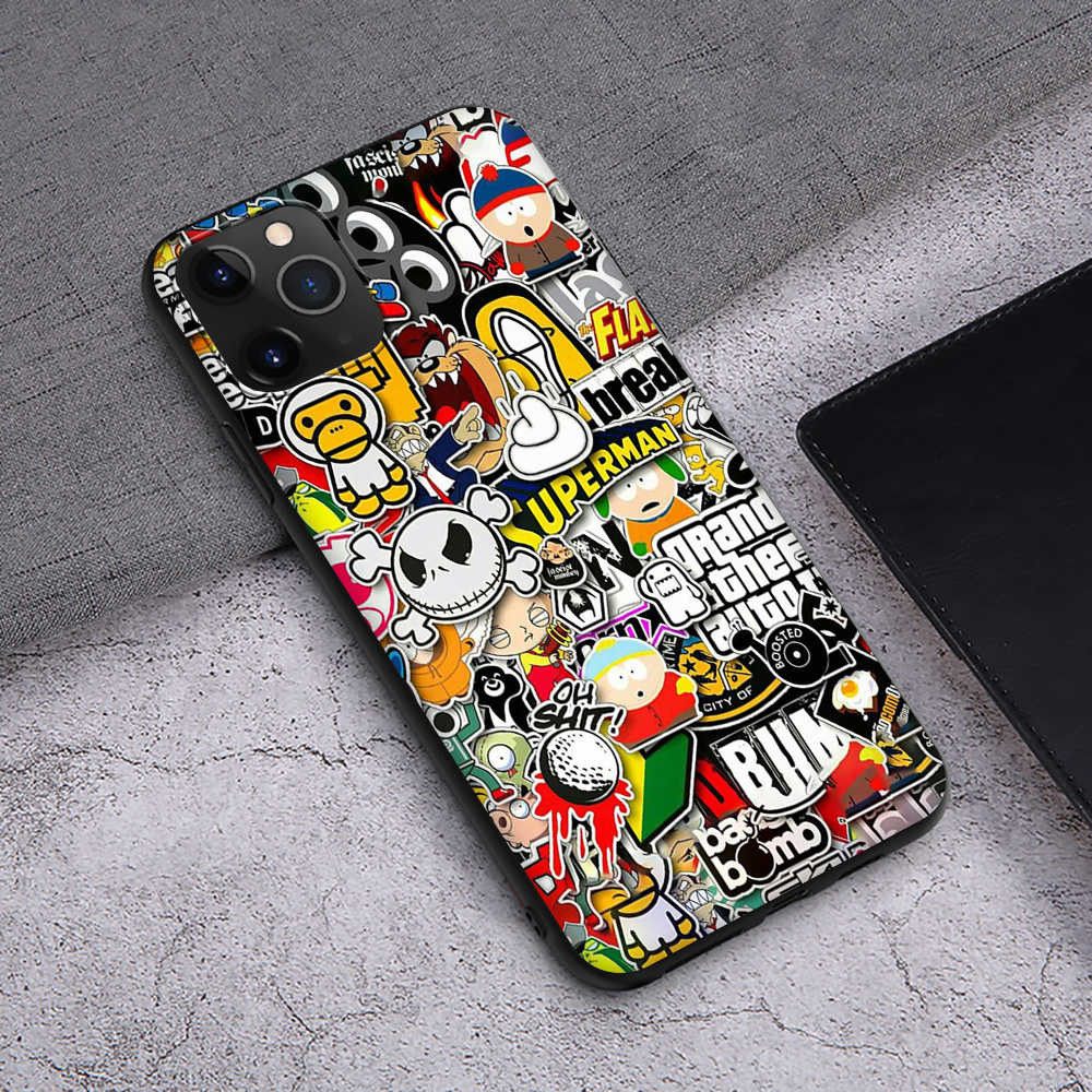 Ốp Lưng Tpu Hoạ Tiết Ngôi Nhà Uj55 Drew Cho Iphone 12 Mini 11 Pro Xs Max Xr X Xs