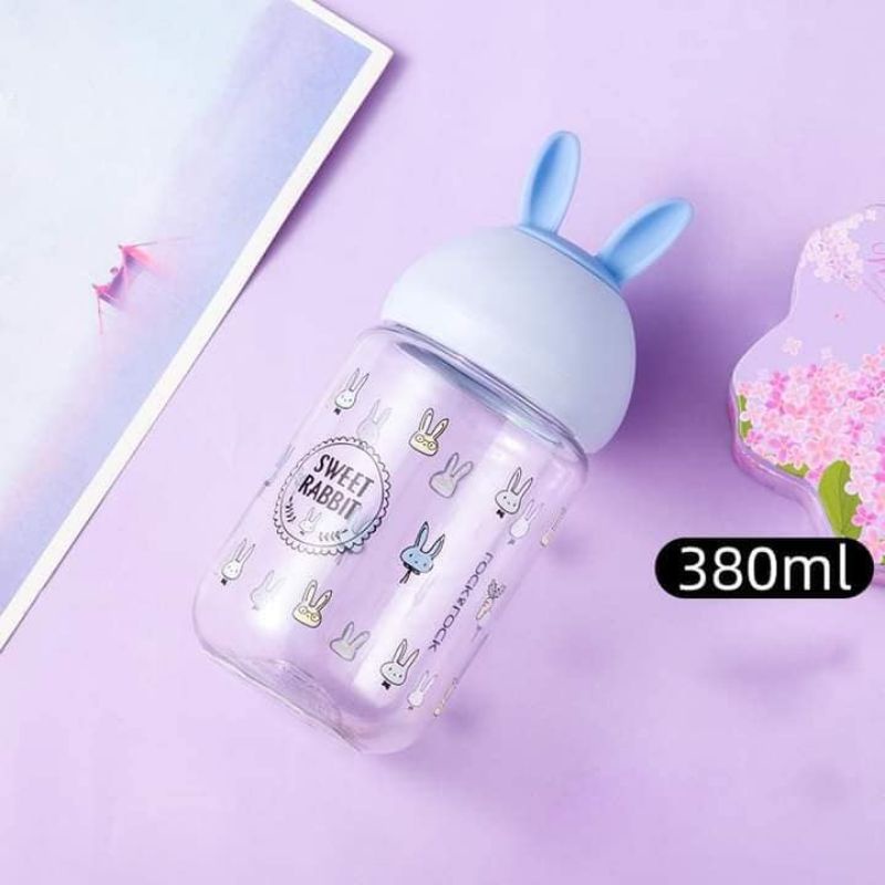 Bình nước hình tai thỏ Lock&Lock cute bottle 380ML ABF652