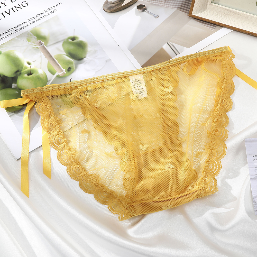 Quần Lót Levao Bằng Lưới Ren Lưng Thấp Gợi Cảm Cho Nữ