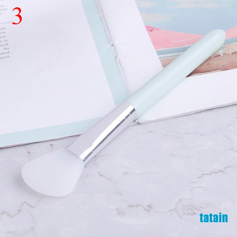 [Hàng mới về] Cọ trang điểm đầu phẳng bằng silicone tiện dụng