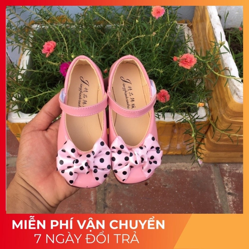 Giày búp bê chấm bi Quảng Châu cao cấp cho bé gái mã 698