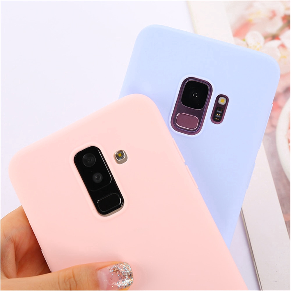 Ốp lưng TPU silicon thời trang cho Samsung Galaxy A6 A8 Plus A7 2018 A5 2017 A520 A5 2016 A510 | BigBuy360 - bigbuy360.vn