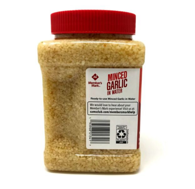 TỎI TƯƠI BĂM NGÂM NƯỚC GIẤM Member's Mark Minced Garlic 1,36kg (48 oz)