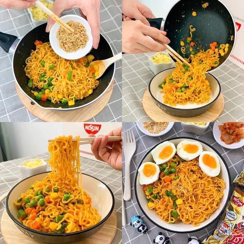 MÌ CAY NISSIN VỊ TRỨNG MUỐI HÀN QUỐC 30 gói x 6 lốc | BigBuy360 - bigbuy360.vn