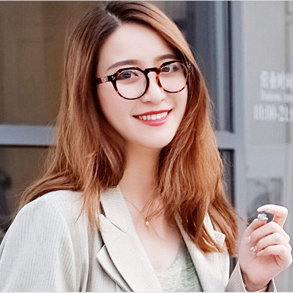 Kính Mát Gọng Tròn Chống Ánh Sáng Xanh Phong Cách Vintage Thời Trang Cho Nam Nữ