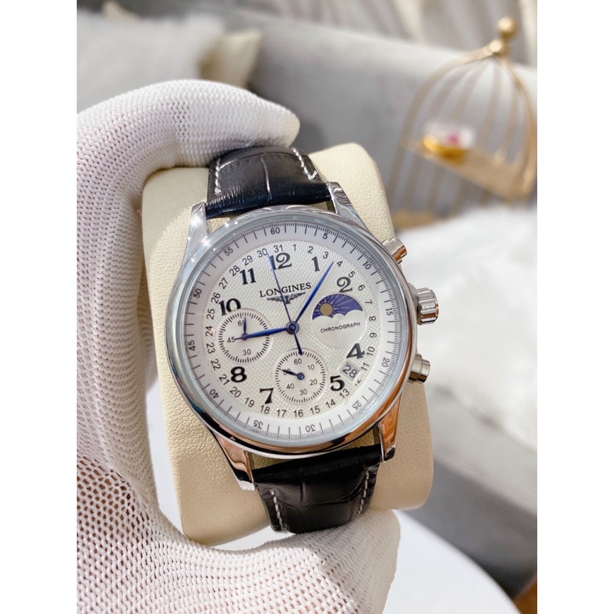 Đồng hồ nam dây da LGS3235 mặt kính sapphire chống xước lịch lãm sang trọng BH 12 tháng | BigBuy360 - bigbuy360.vn