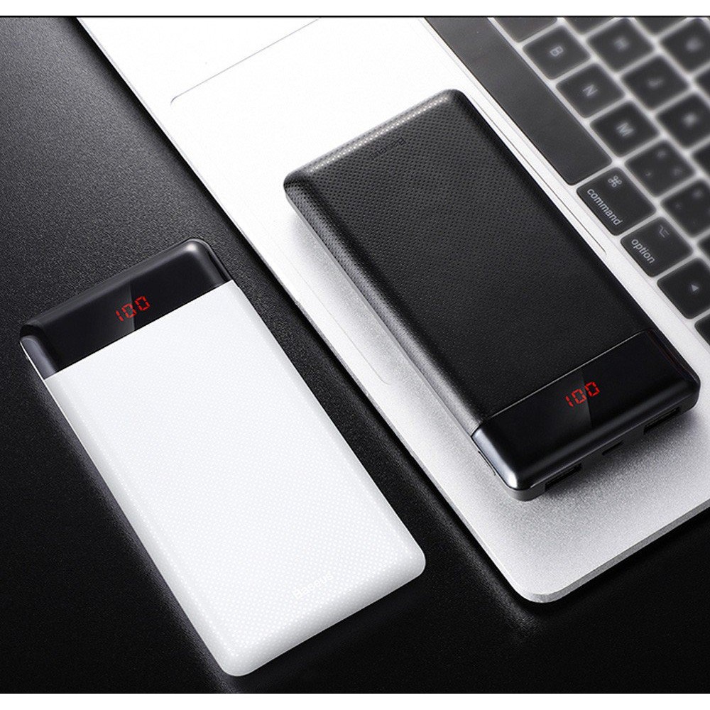 Pin dự phòng Baseus Mini Cu Power Bank External Batterie 10000 mAh 2x USB 2.1A