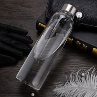 Set 02 Bình đựng nước thủy tinh 500ml