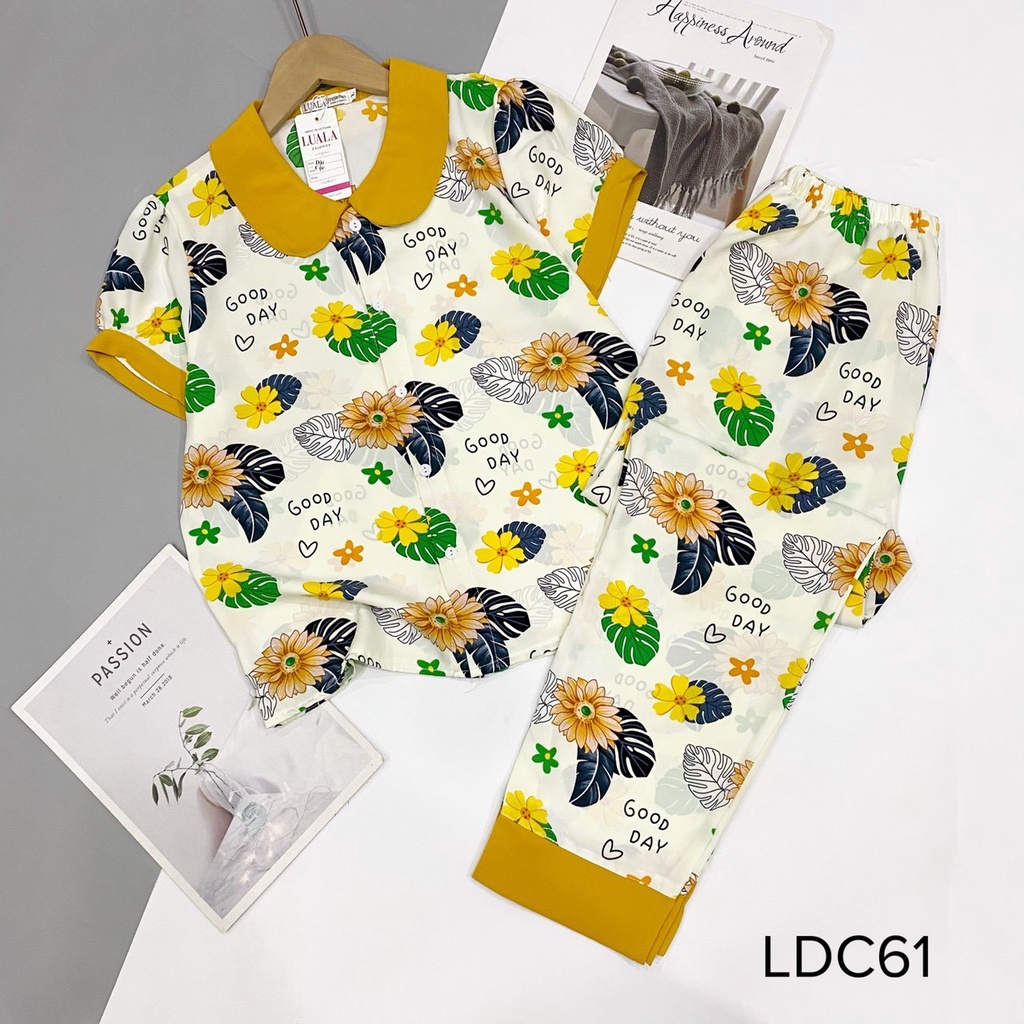 Đồ bộ Pijama lụa mango cao cấp có size