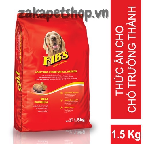 Thức ăn chó FIB 1,5kg