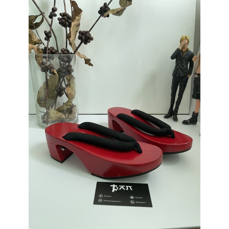 Geta nữ / guốc gỗ Nhật Bản 2021