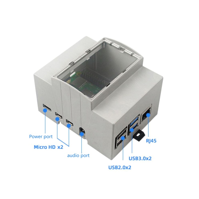 Vỏ Bảo Vệ Bằng ABS Chuyên Dụng Cho Raspberry Pi 4