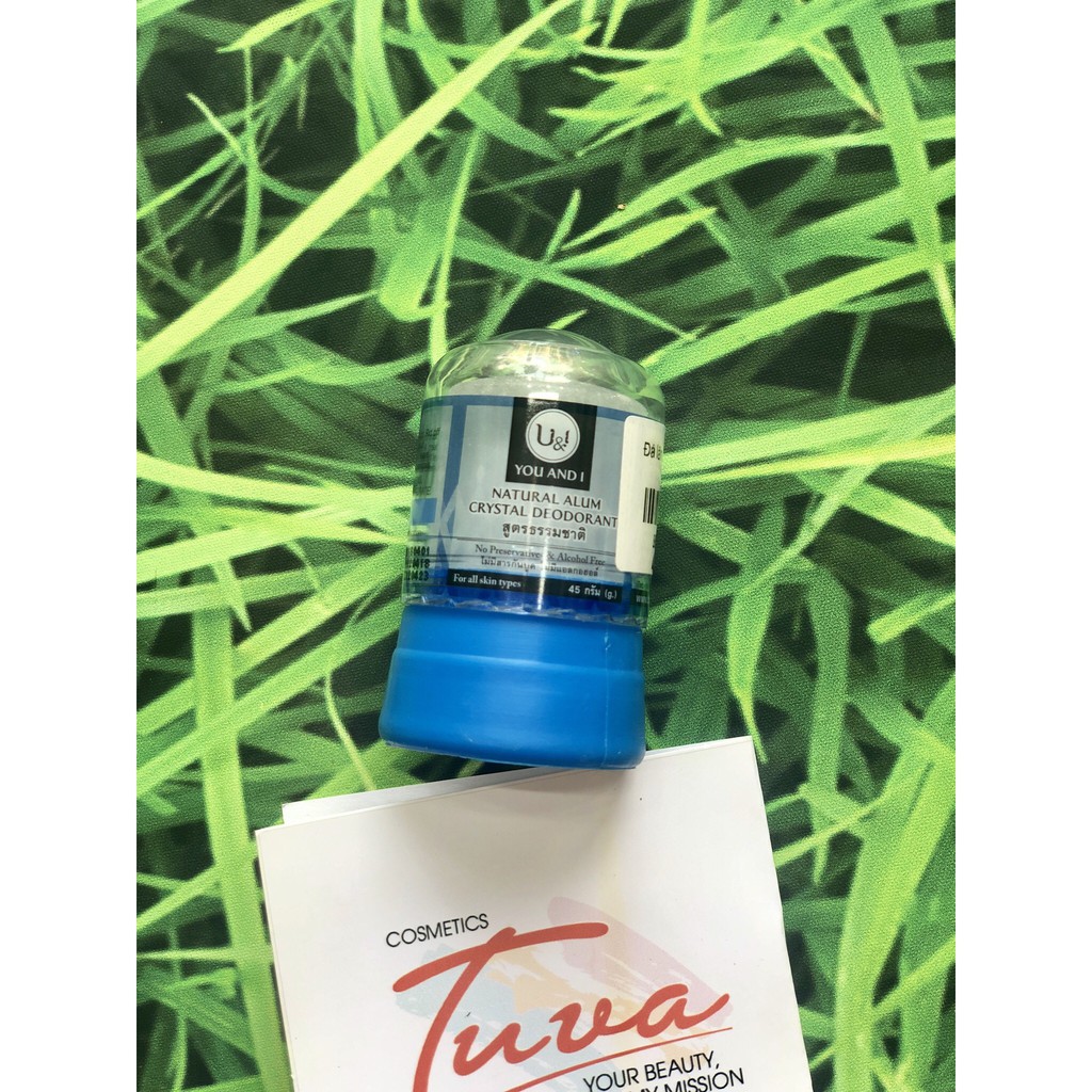 Đá Lăn Khử Mùi Hôi Vùng Nách U & I Crystal Deodorant