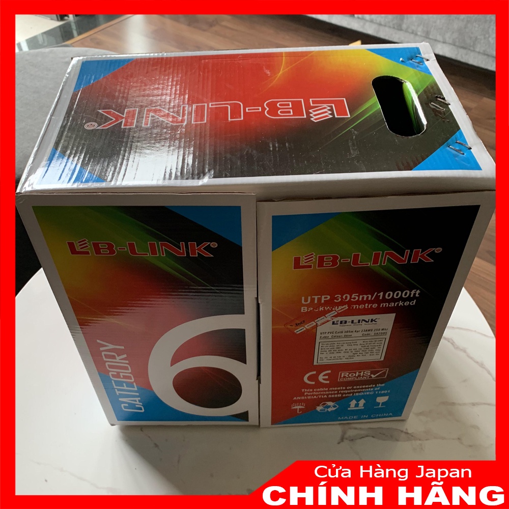 Dây Mạng CAT6 LB-Link Bấm Sẵn 2 Đầu Chuẩn Tốc Độ 1GB Hàng Xịn