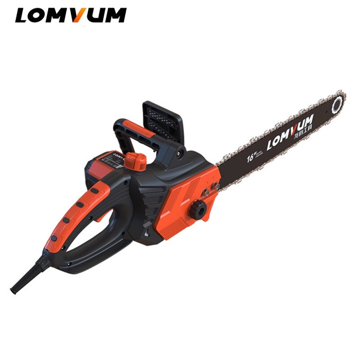 Máy cưa xích chạy điện 2000W Cưa gỗ làm vườn, Cưa cầm tay Lomvum