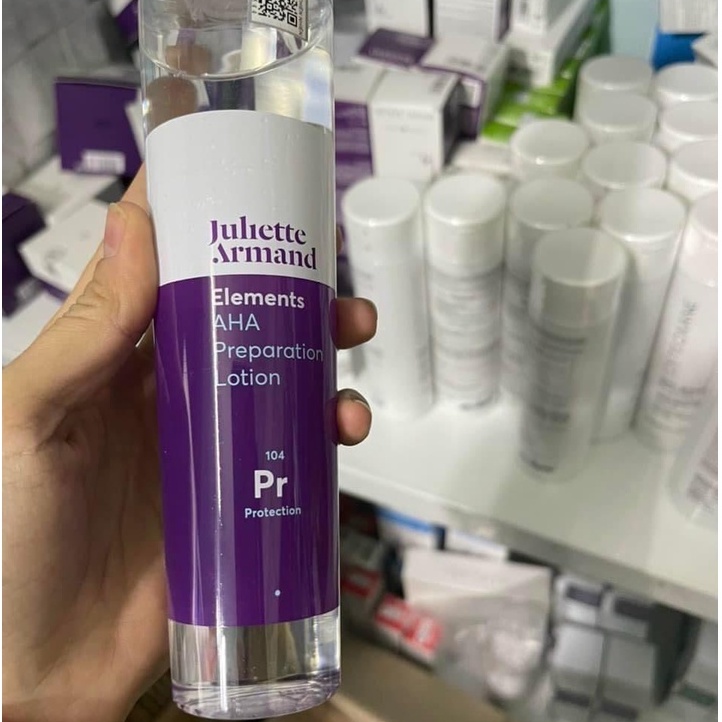 Nước Cân Bằng Juliette Armand Elements AHA Preparation Lotion Toner Dưỡng Ẩm Làm Dịu Da Chính Hãng Công Ty 210ml