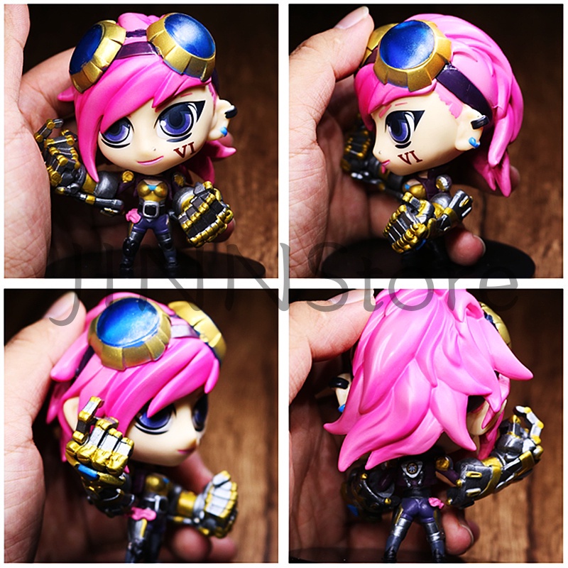Mô hình nhân vật JINNStore phim LOL Arcane bằng PVC 10cm
