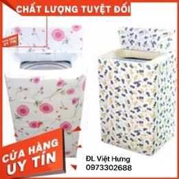 Áo Trùm Máy Giặt Cửa Trước Cửa Ngang Vải Dù Siêu Bền Chống Mưa Nắng Nóng Từ 7kg đến 14kg