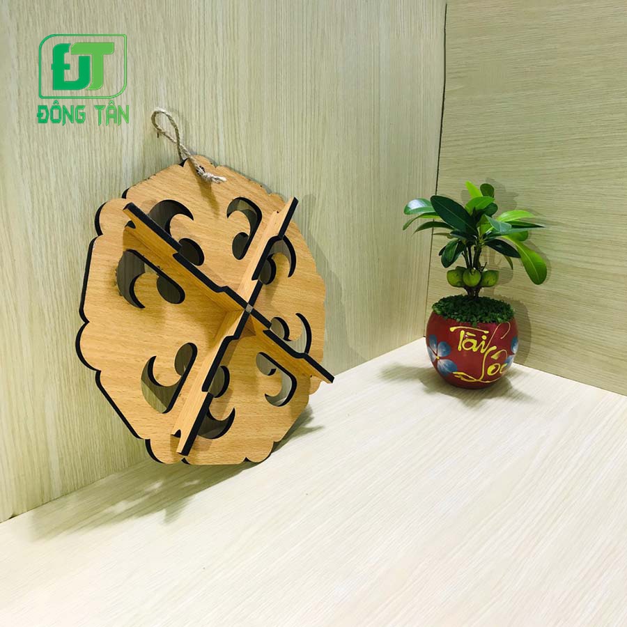 Combo 2 Đế Lót Nồi Bằng Gỗ Cao Cấp Size Lớn Cách Nhiệt Chống Trầy Xướt Bền Màu