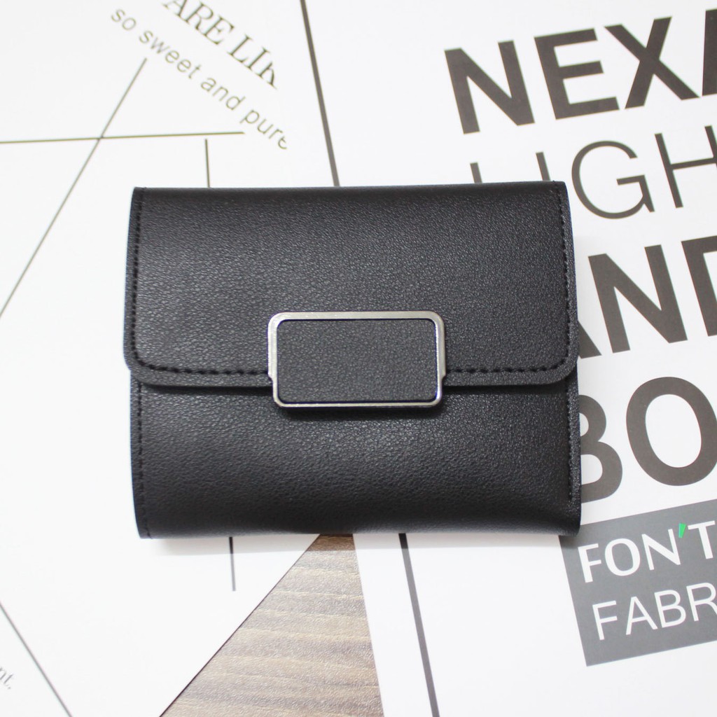 Ví Nữ 🍎FREESHIP🍎 Bóp Ví Nữ Hàn Quốc Đựng Tiền Mini Gấp 3 Bỏ Túi Giá rẻ, Nhiều Ngăn Siêu Tiện Dụng VT01 | BigBuy360 - bigbuy360.vn