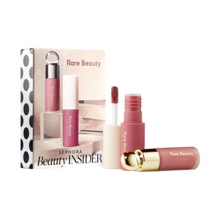 [Hàng trả order, không có dư] Set 2 món son và má hồng của Rare beauty