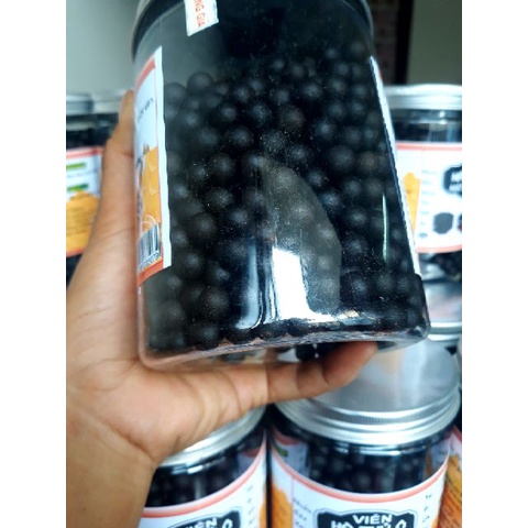 VIÊN HÀ THỦ Ô ĐỎ +MẬT ONG + ĐỖ ĐEN HỘP 500G