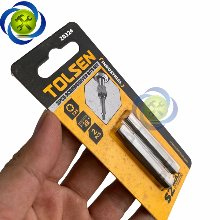 Mũi vít sao T25 Tolsen 20325 (vỉ 2 mũi ) x 50mm
