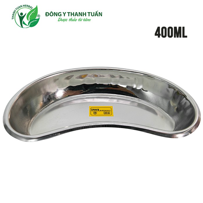 Khay Y Tế Hạt Đậu Inox Có Nhiều Kích Thước Nhỏ 300ml, Trung 400ml, Lớn 800ml