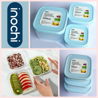 Hộp Nhựa Đựng Thức Ăn Vuông Kháng Khuẩn Khử Mùi, Hộp Đựng Thực Phẩm Thực Tủ Lạnh  HOKKAIDO