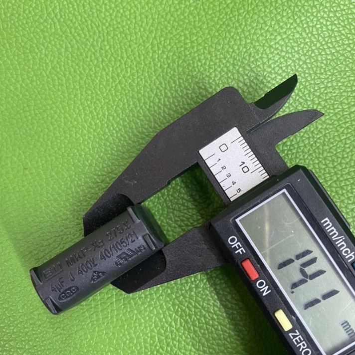 Combo 10 Tụ bếp từ 4uf-5uf đứng ốm - linh kiện điện tử QUỲNH DIỄN