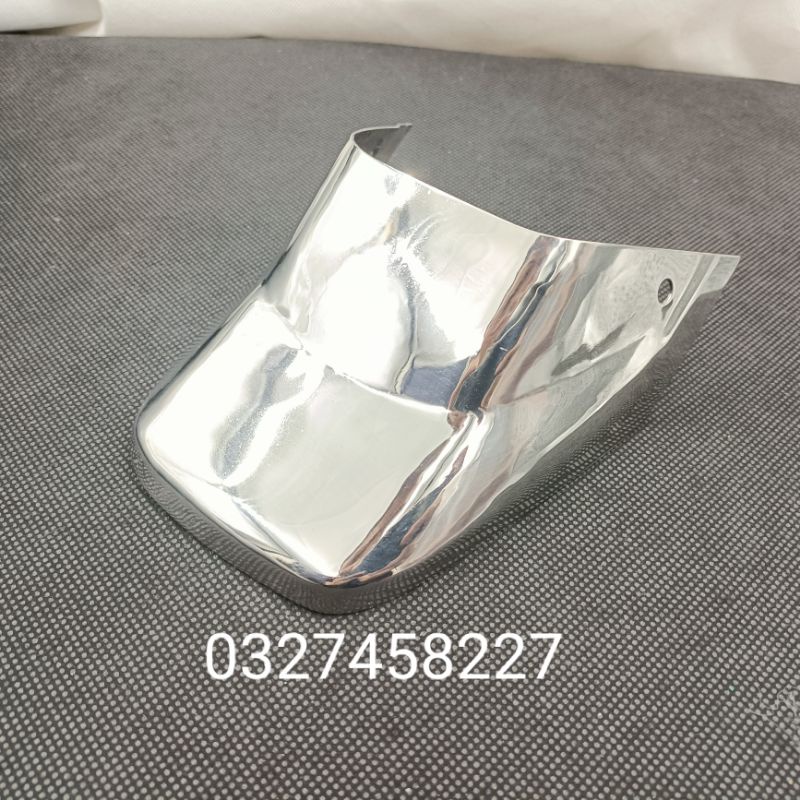 Dè Inox chắn bùn sau gắn đuôi xe Dream
