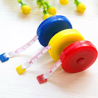 THƯỚC DÂY CUỘN TRÒN HỘP NHỰA 1M5