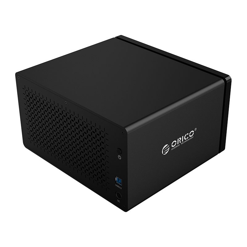 Hộp ổ cứng Orico NS800U3BK 3.5&quot; 8 khe cắm SATA 3 USB 3.0 Type B Hàng Chính Hãng